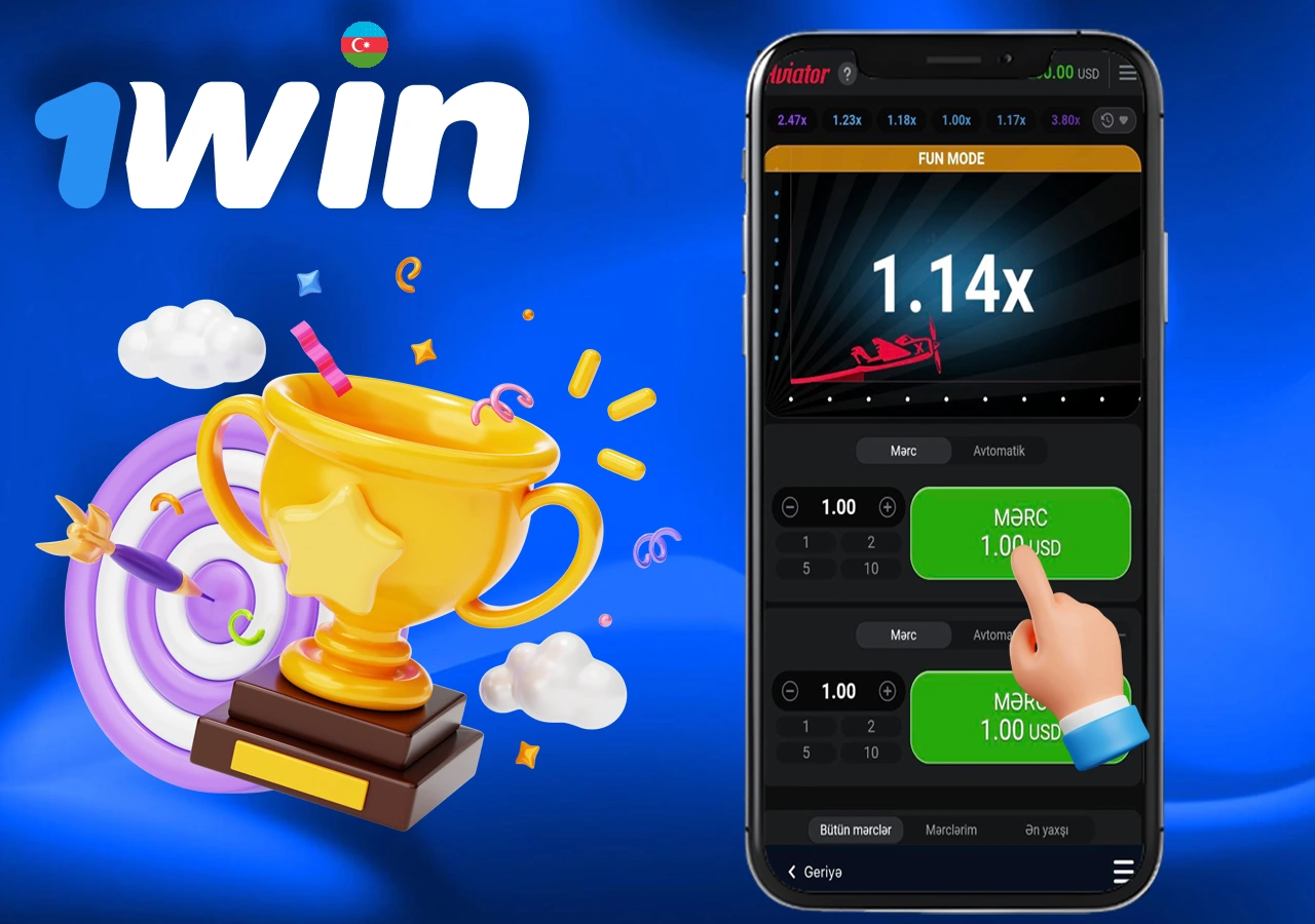 1Win Aviator-da düzgün oynamaq üçün əsas taktiki üsullar